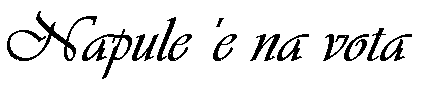 Napule 'e na vota